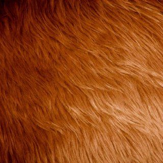 Light Brown Shag Faux Fur Fabric 60" Wide High Quality  Other Products  