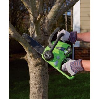 GreenWorks 40 Volt Li-Ion Chain Saw — 12in. Bar, 3/8in. Chain Pitch, Model# 20202  Cordless Chain Saws