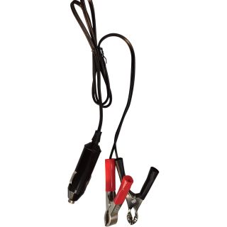 NPower Power Cable with Clips — 12 Volt, 18 Ga. x 36 in. L  Inverter Accessories