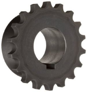 Martin 6018 Roller Chain Coupling, Sintered Steel, Inch, 1" Bore, 5" OD, 1 7/8" Length, 3000 rpm Max Rotational Speed
