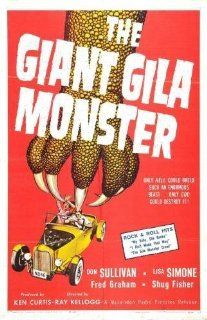 Giant Gila Monster The Movie Poster #01 24"x36"   Prints