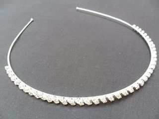 simply elegant diamante head band by yatris home and gift