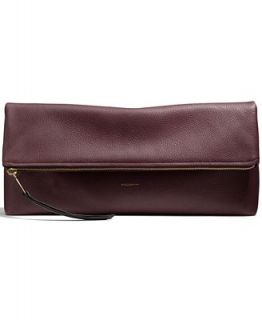 COACH LARGE CLUTCHABLE IN PEBBLED LEATHER   COACH   Handbags & Accessories