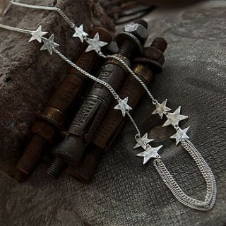 tutti and co long star charm necklace by tutti&co