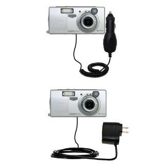 Gomadic Car and Wall Charger Essential Kit for the Kodak LS633   Includes both AC Wall and DC Car Charging Options with TipExchange  Camera Power Adapters  Camera & Photo