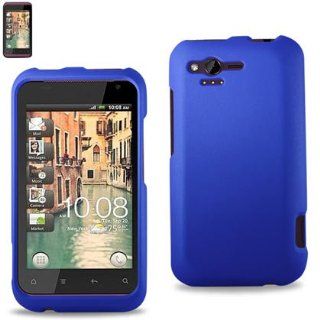 Reiko RPC10 HTC6330NV Slim and Durable Rubberized Protective Case for HTC Bliss/Rhyme 6330   Retail Packaging   Navy Cell Phones & Accessories