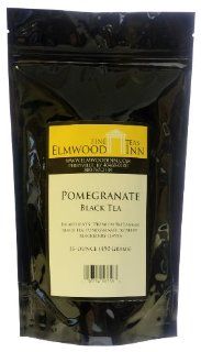 Elmwood Inn Fine Teas, Pomegranate Black Tea, 16 Ounce Pouch  Grocery & Gourmet Food
