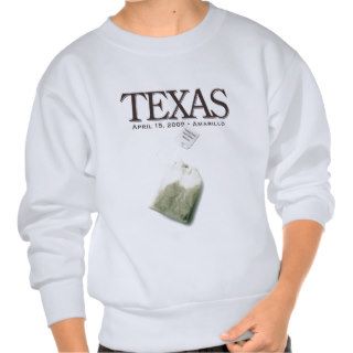 Amarillo Texas Tea Party Pull Over Sweatshirts