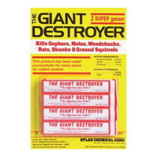 The Giant Destroyer Gasser  Rodent Control