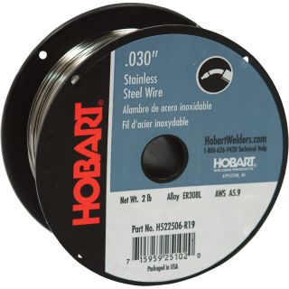 Hobart Stainless Steel Welding Wire — .030 Wire, Model# H522506-R19  Welding Sticks   Wire