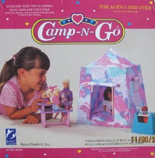 Camp  N  Go CAMPING TENT & SLEEPING BAGS For BARBIE & Other 11.5" Fashion DOLLS (2001) Toys & Games