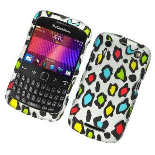 Eagle Cell PIBBAPOLLOR2D168 Stylish Hard Snap On Protective Case for BlackBerry Curve 9360/9370/9350   Retail Packaging   Rainbow Leopard Cell Phones & Accessories