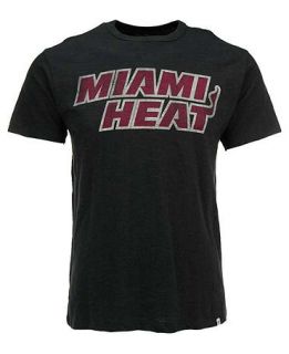 47 Brand Mens Miami Heat Wordmark Scrum T Shirt   Sports Fan Shop By Lids   Men