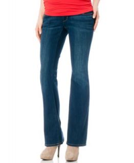 7 For All Mankind Petite Bootcut Maternity Jeans, New York Dark Wash   Maternity   Women