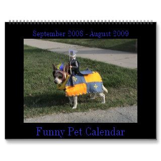 Funny Animal Calendar