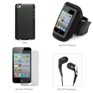 Premium Apple iPod Touch 4th Generation Sports Accessory Combo Cases