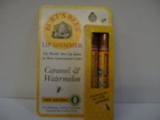 Burt's Bees Lip Shimmer Kit (Caramel & Watermelon) Health & Personal Care
