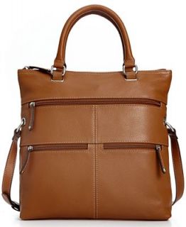 Tignanello Hanbag, Pocket Foldover Leather Tote   Handbags & Accessories