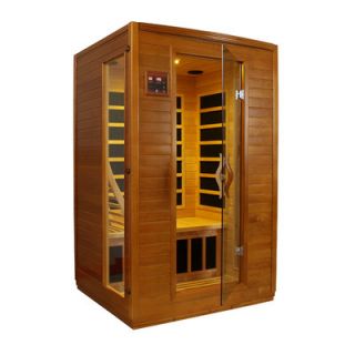 Dynamic Infrared Luxury 2 Person IR Carbon FAR Infrared Sauna