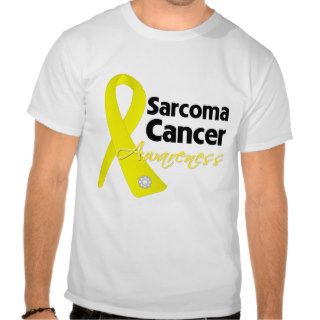 Sarcoma Cancer Awareness Ribbon T Shirts