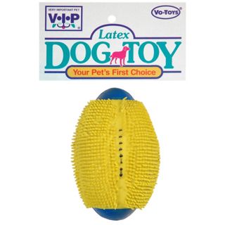 Vo Toys Latex Spinkey Football Squeaker 5 inch Toy Vo Toys Pet Toys