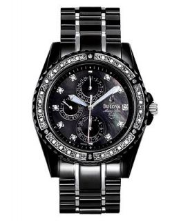 Bulova Mens Diamond Accent Two Tone Bracelet Watch 42mm 98E003   Watches   Jewelry & Watches