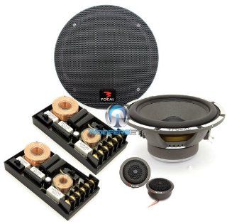 165V2   Focal 6.5" Polyglass 2 Way Component Speakers System  Component Vehicle Speaker Systems 
