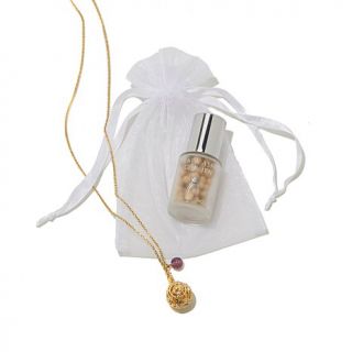 Lisa Hoffman Perfume Necklace Goldtone   Kerala Ashok