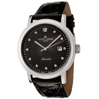 Jacques Lemans Men's GU163A Geneve Collection Grande Classique Automatic Diamond Accented Watch JACQUES LEMANS Watches