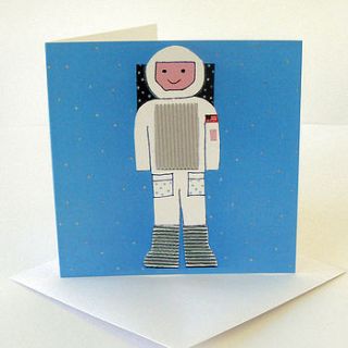 spaceman greetings card by lov li