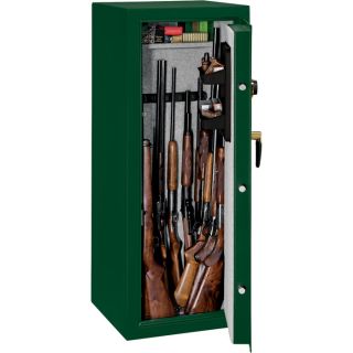 Stack-On 16-Gun Safe — Green, Combination Lock, Model# SS-16-MG-C-DS  Safes