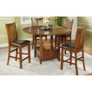 Winners Only, Inc. Zahara 5 Piece Counter Height Dining Set