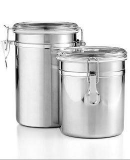 Tools of the Trade Set of 2 Food Storage Canisters   Cookware   Kitchen