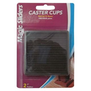 Magic Sliders 3 Rubber Caster Cups 2 pk.