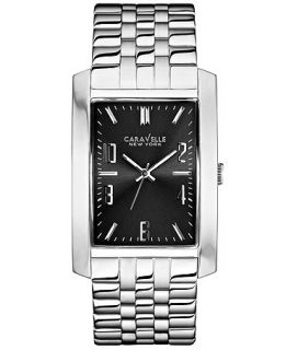 Caravelle New York by Bulova Mens Stainless Steel Bracelet Watch 44x30mm 43A118   Watches   Jewelry & Watches