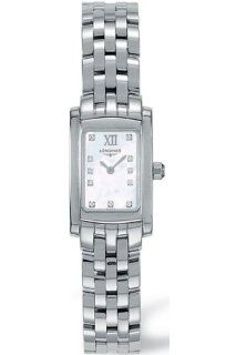 Longines Dolce Vita Ladies Stainless Steel Mop Diamond Watch L5.158.4.84.6 Longines Watches