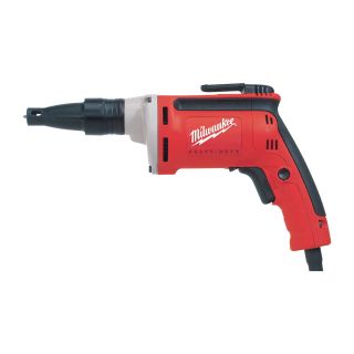 Milwaukee Drywall Screwdriver — 120 Volt, 4000 RPM, 1/4in. Drive Size, Model# 6742-20  Power Screwdrivers