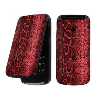 Samsung a157 Prepaid GoPhone SGH A157 ( AT&T ) Decal Vinyl Skin Red Snake   By SkinGuardz Cell Phones & Accessories