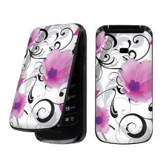 Samsung a157 Prepaid GoPhone SGH A157 ( AT&T ) Decal Vinyl Skin Swirl Flower   By SkinGuardz Cell Phones & Accessories