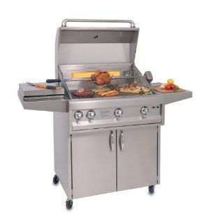Artisan ARTC 32 Stainless Steel Cart for 32 Inch Grill  Outdoor Grill Carts  Patio, Lawn & Garden