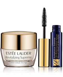 Receive a FREE Revitalizing Supreme Creme & Sumptuous Extreme Mascara sample with $50 Este Lauder purchase   Gifts with Purchase   Beauty