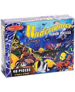Melissa and Doug Kids Toy, Underwater 48 Piece Floor Puzzle   Kids
