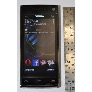 Nokia X6 Unlocked GSM Phone with 5 MP Camera, Capacitive Touch, GPS with Voice Navigation, Car Holder, 3G and 16 GB Memory (Black Cap) Cell Phones & Accessories