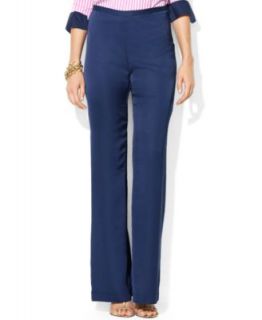 Lauren Jeans Co. Cotton Twill Trouser Jeans, Hampton Wash   Jeans   Women