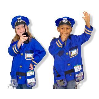 Melissa and Doug Police Officer Role Play Costume Set