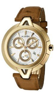 Valentino V Valentino Chronograph Gold Plated Steel Mens Casual Strap Watch V51LCQ5002 S497 Watches