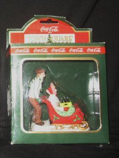Coca Cola Town Square Collection #64325   Sledders   Decorative Hanging Ornaments