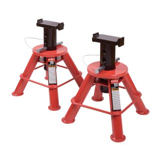 Sunex Low-Height Jack Stands — 10-Ton Capacity, 11in. to 17.3in.H, Model# 1210  Jack Stands