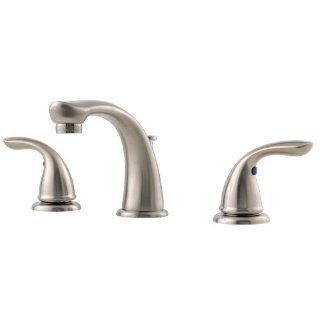 Pfister G149 610K Pfirst Series 8 Inch Lead Free Widespread Bathroom Faucet, Brushed Nickel   Touch On Bathroom Sink Faucets  