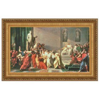 Death of Julius Caesar Canvas Replica Painting Small   Oil Paintings